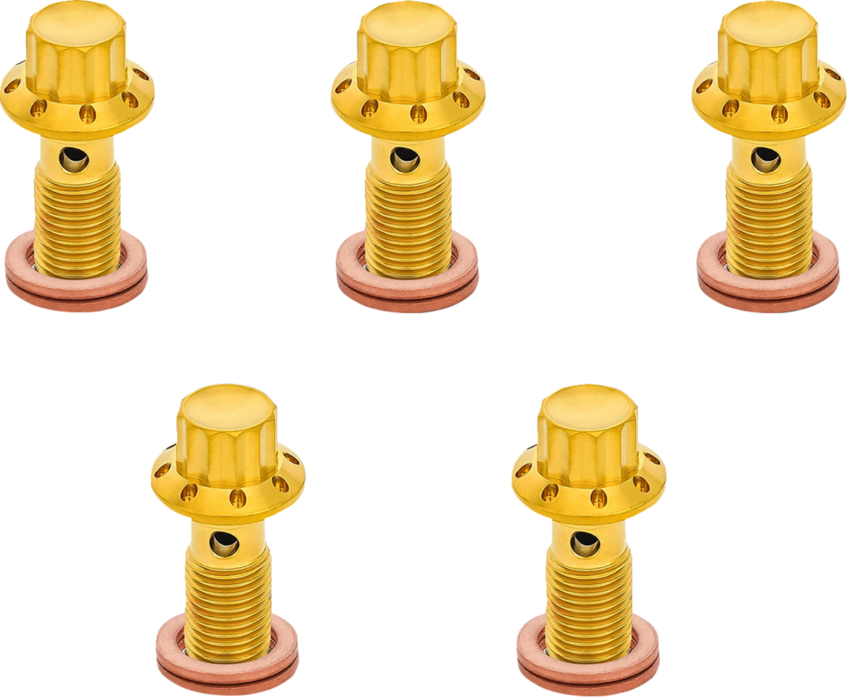 Arlen Ness 12-Point Titanium Banjo Bolts