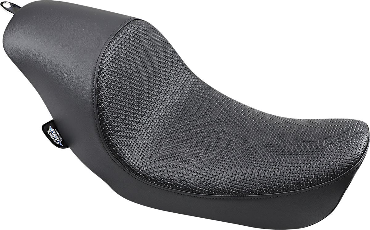 Drag Specialties Seats 3/4 Low Solo Seat — Basketweave