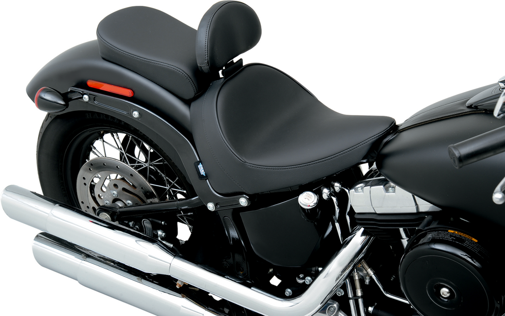 Drag Specialties Seats Backrest Compatible Solo Seat — Smooth
