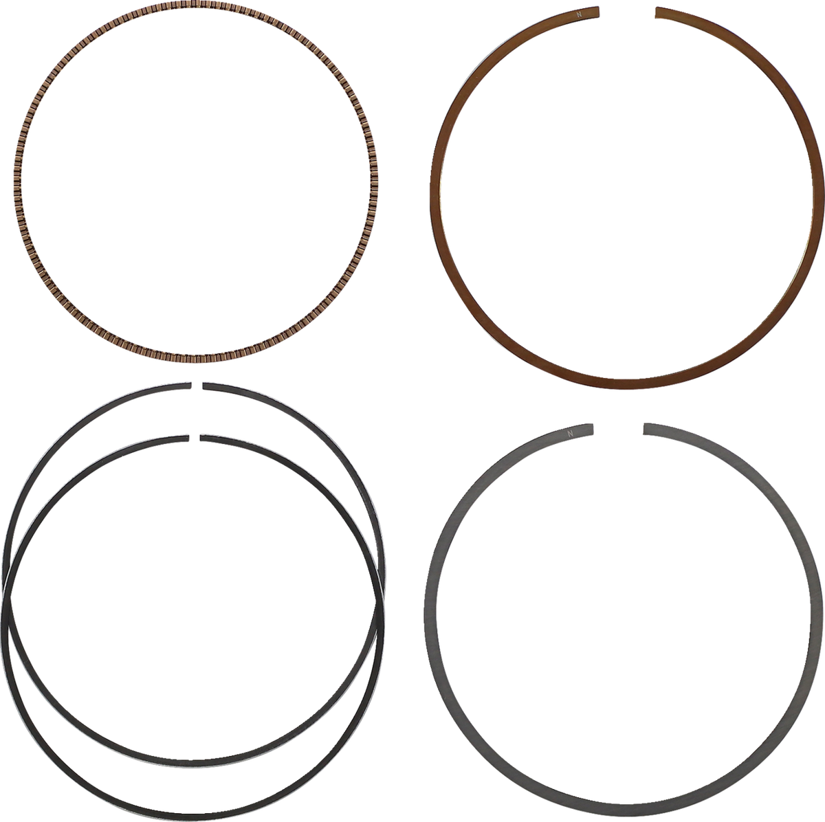 Wossner Replacement Piston Ring Set