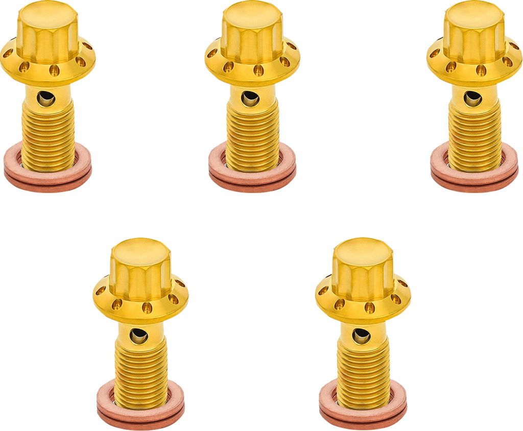 Arlen Ness 12-Point Titanium Banjo Bolts