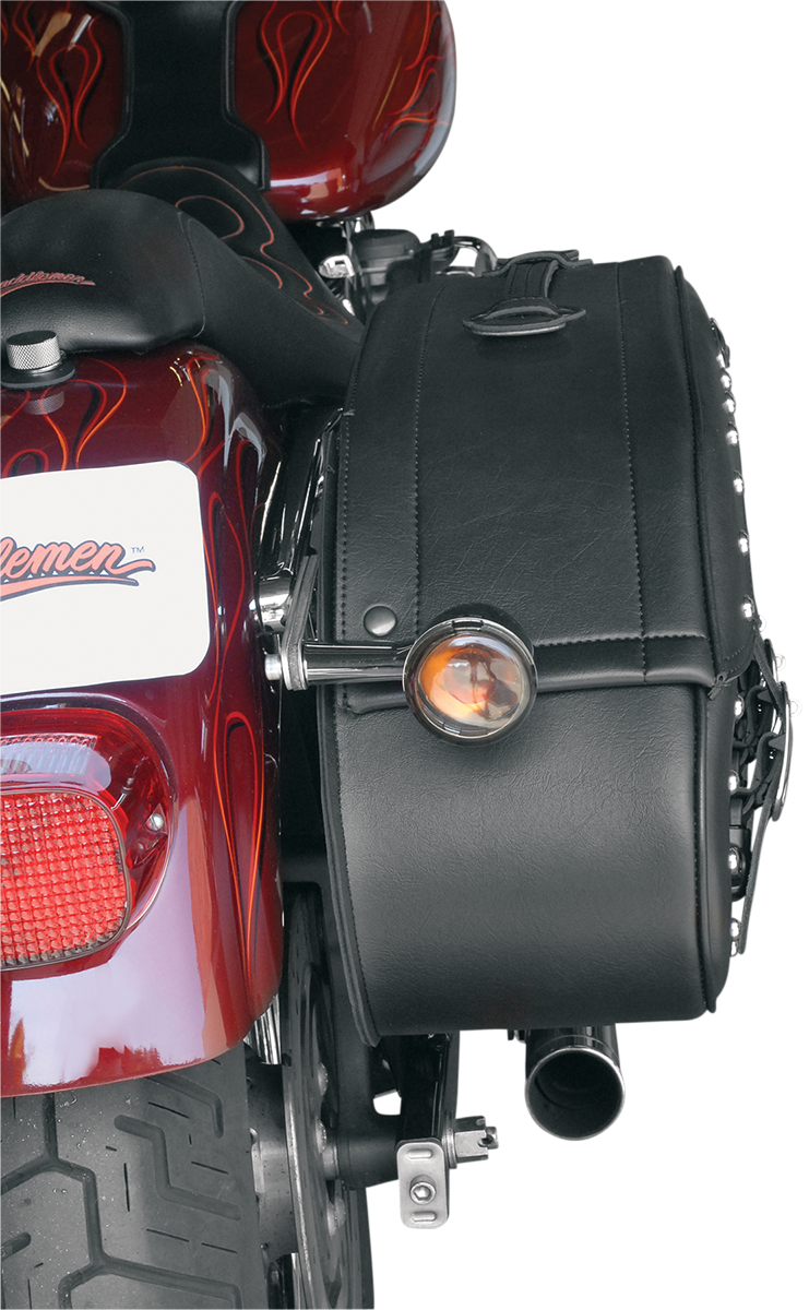 Saddlemen S4 Drifter Rigid-Mount Quick-Detach Slant Saddlebags