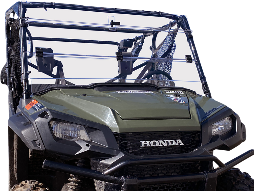 Moose Offroad Deluxe Full Folding Windshield