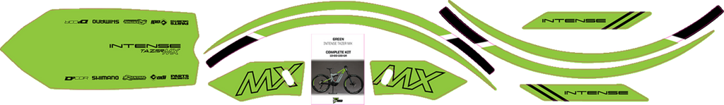 D'Cor Visuals Graphics Kit for Tazer MX