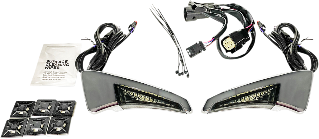Custom Dynamics Sequential Tour Pak Seat Back Rest LED Lights