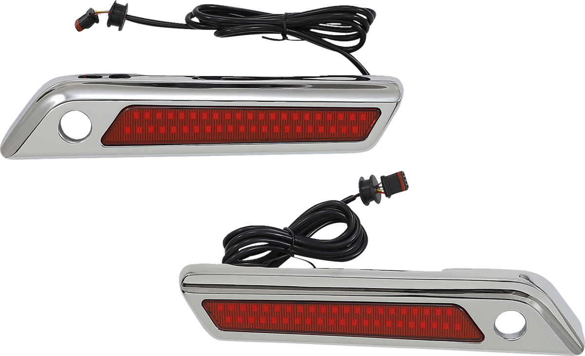 Custom Dynamics Saddlebag Latch Dual Color Accent Lights