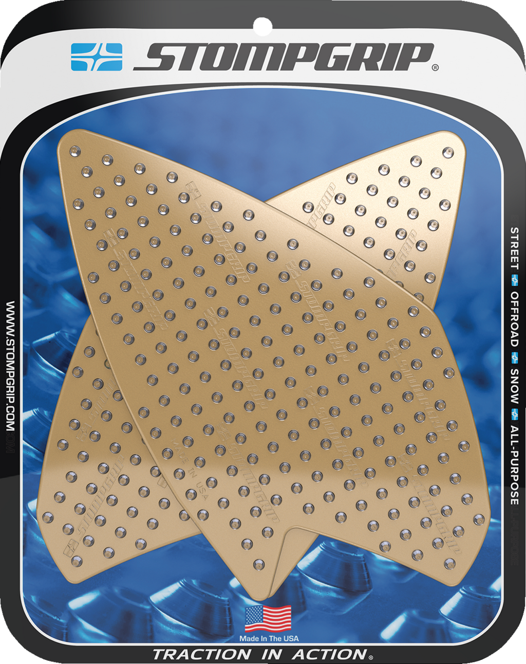 Stompgrip Volcano Profile Traction Pad Tank Grips