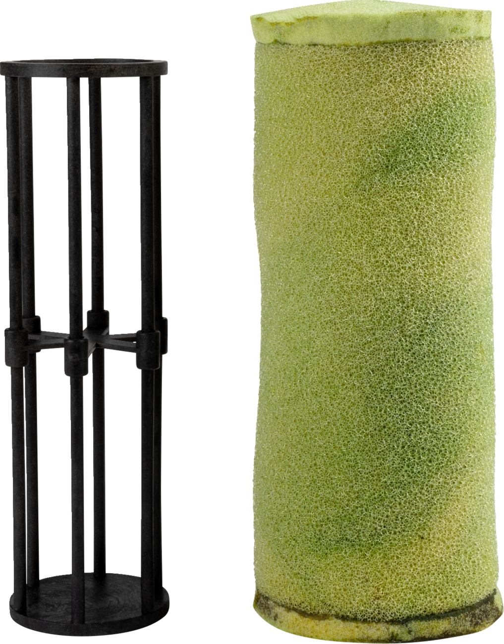 No Toil Pre-oiled Air Filter with Cage
