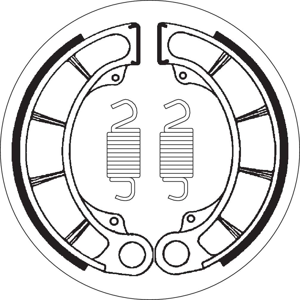 Sbs Street Brake Shoes