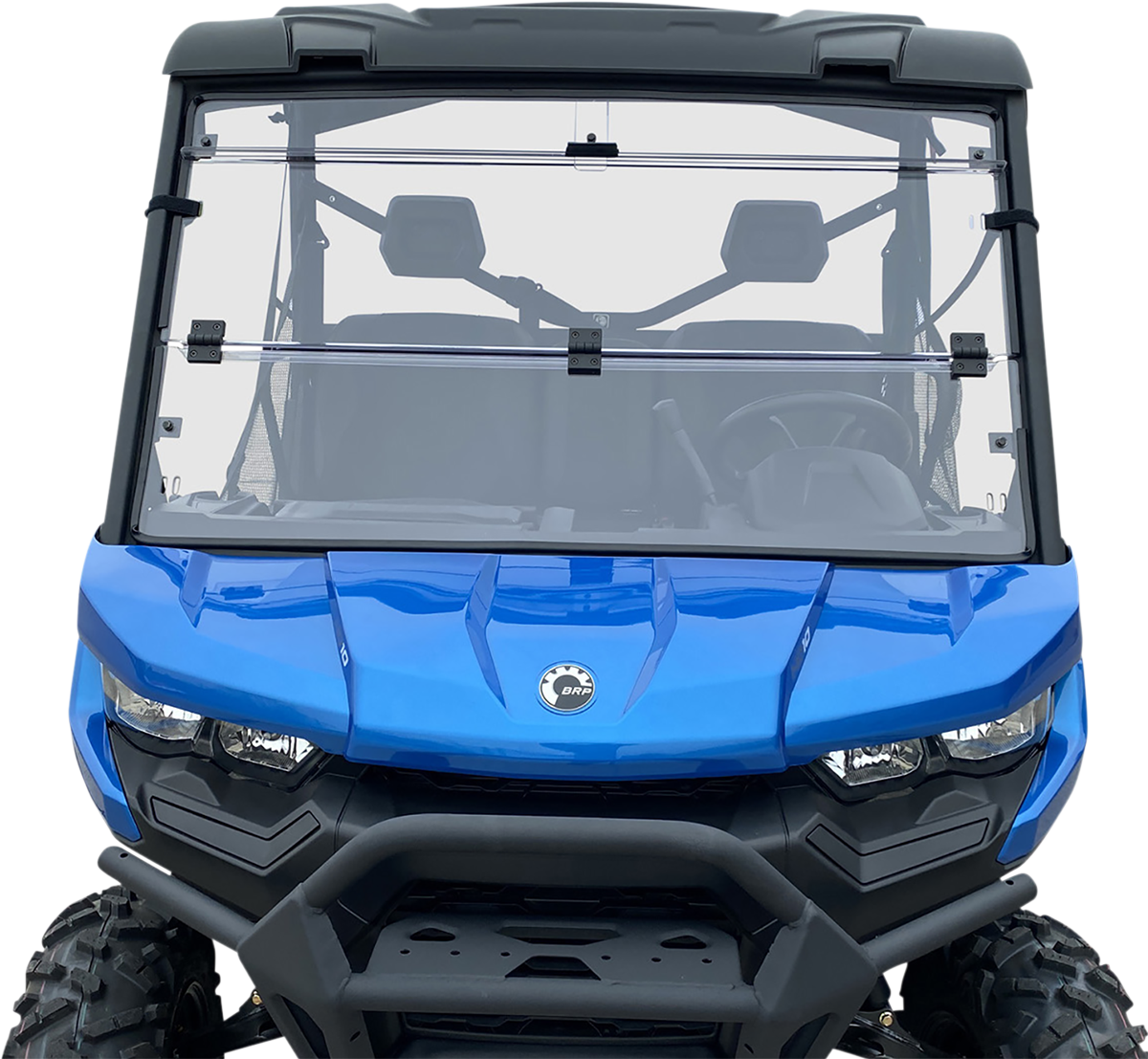 Moose Offroad Deluxe Full Folding Windshield