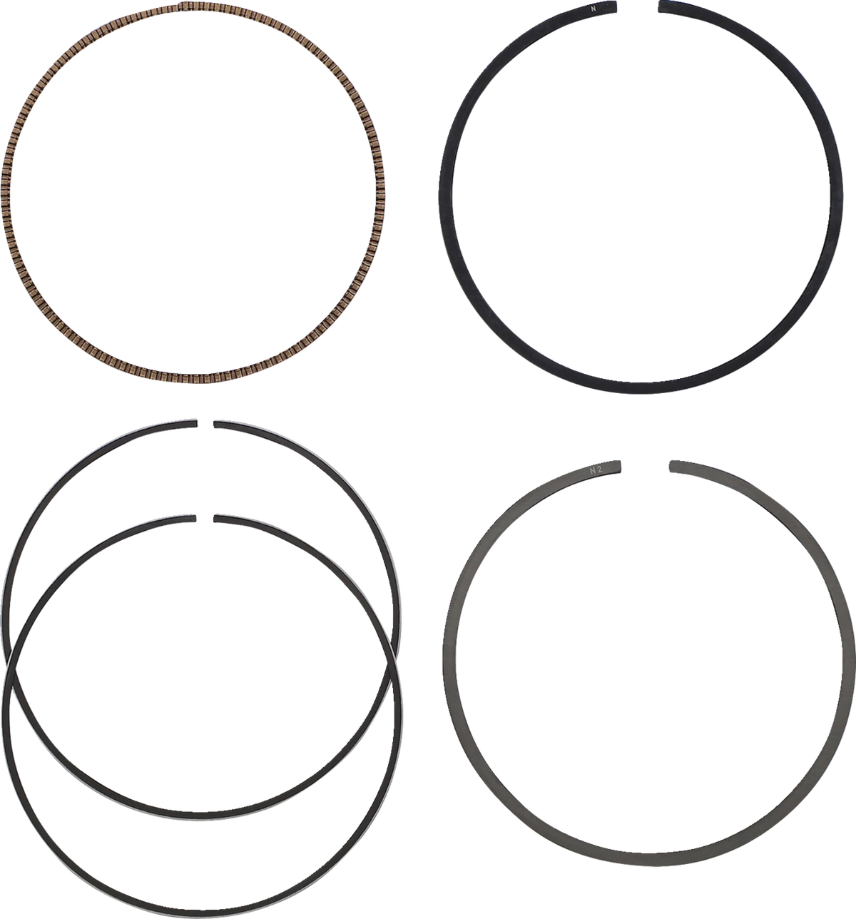 Wossner Replacement Piston Ring Set