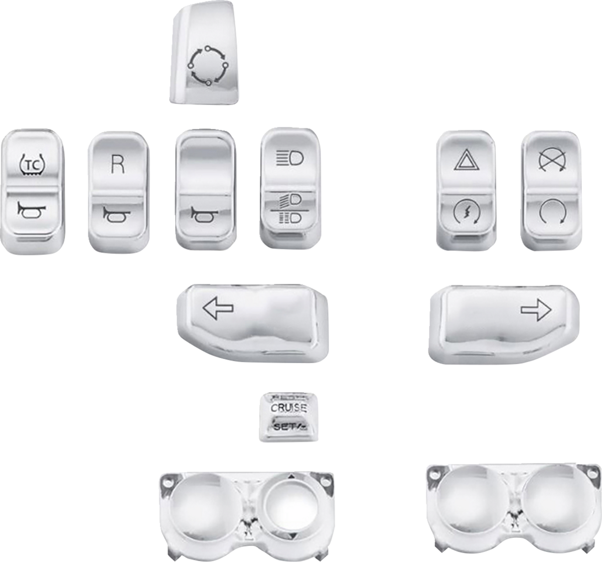 Drag Specialties Switch Cap Kit