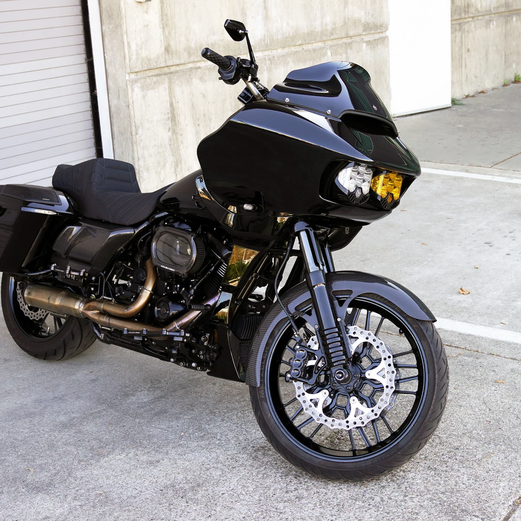 Arlen Ness Carbon Fiber 21" Wrapper Front Fender