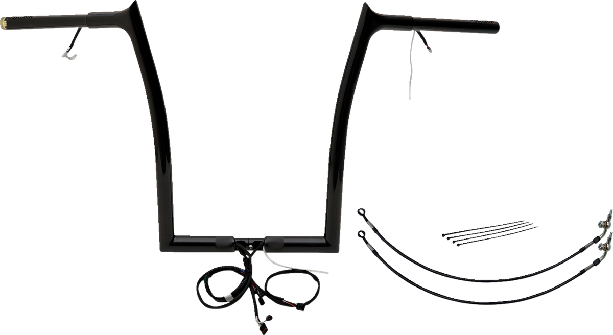 Fat Baggers Inc. EZ Install Wired 1-1/4" Pointed Top Handlebar Kit
