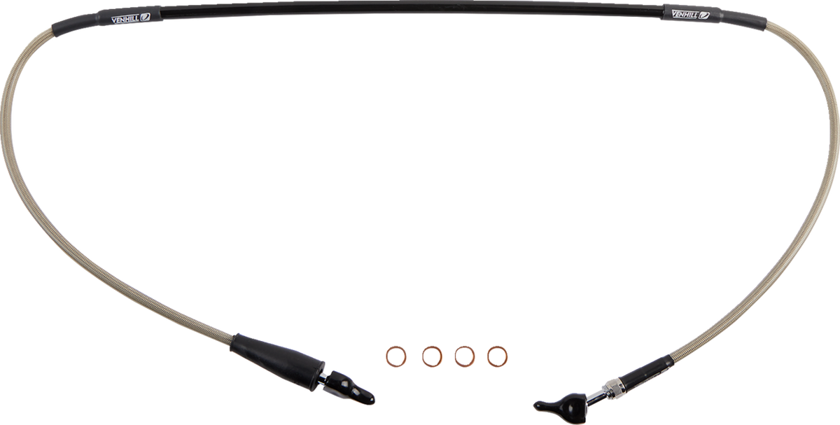Moose Offroad Stainless Steel Braided Brake Line