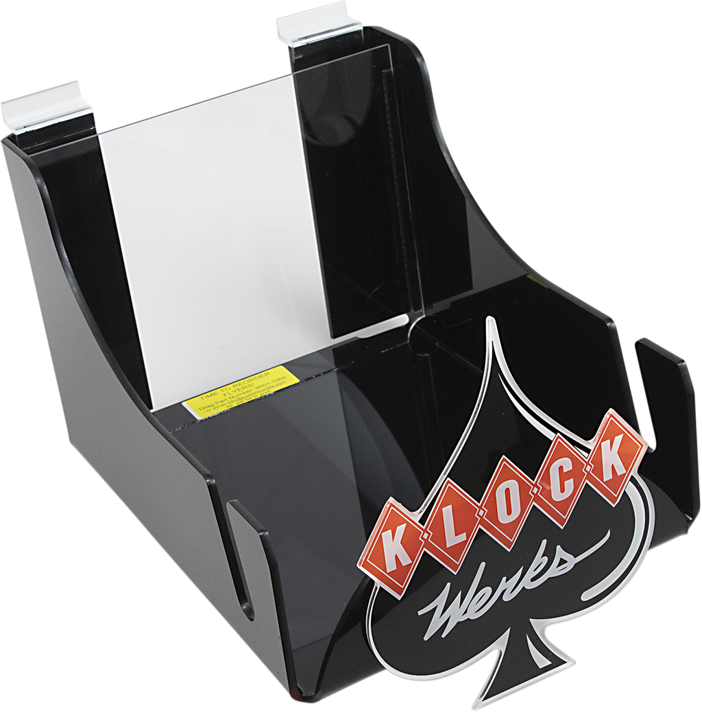 Klock Werks Flare Windshield Display with Flyer