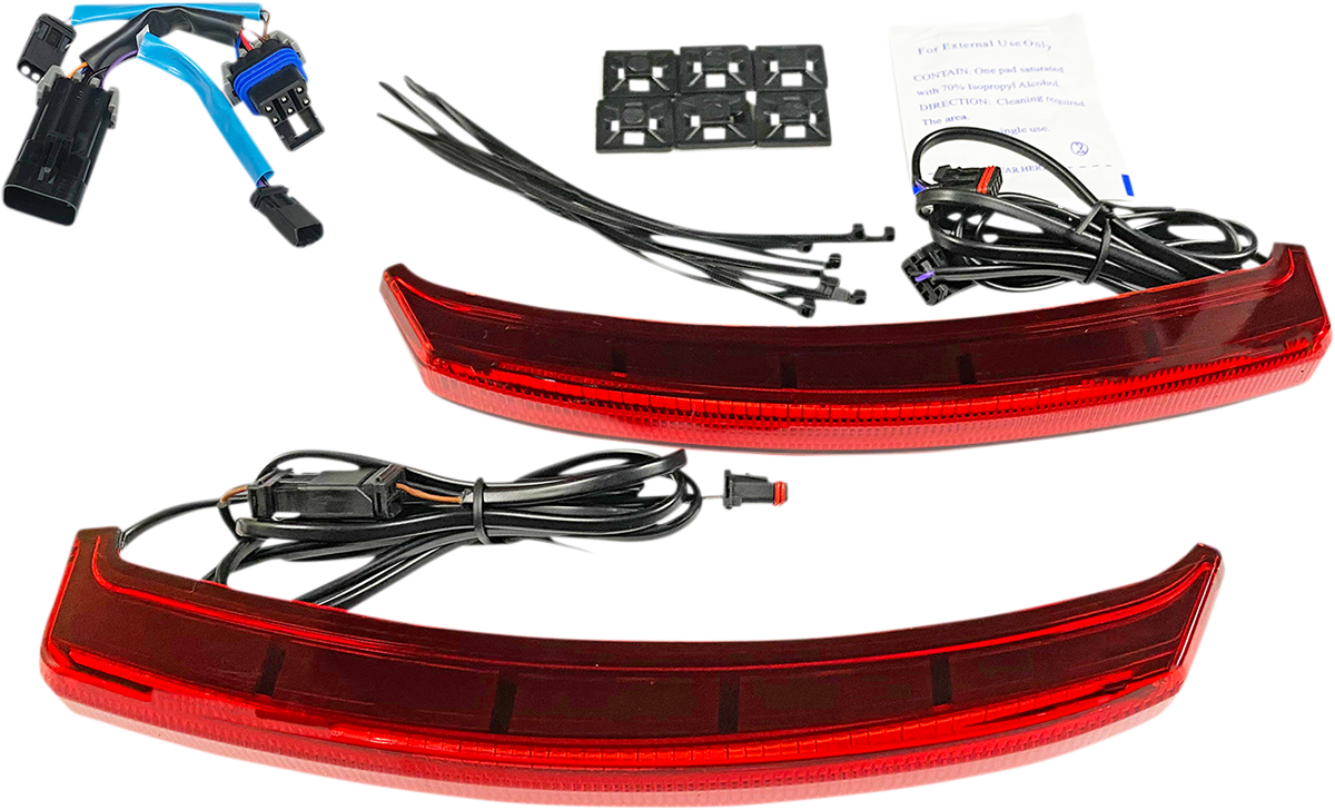 Custom Dynamics LED Saddlebag Lights