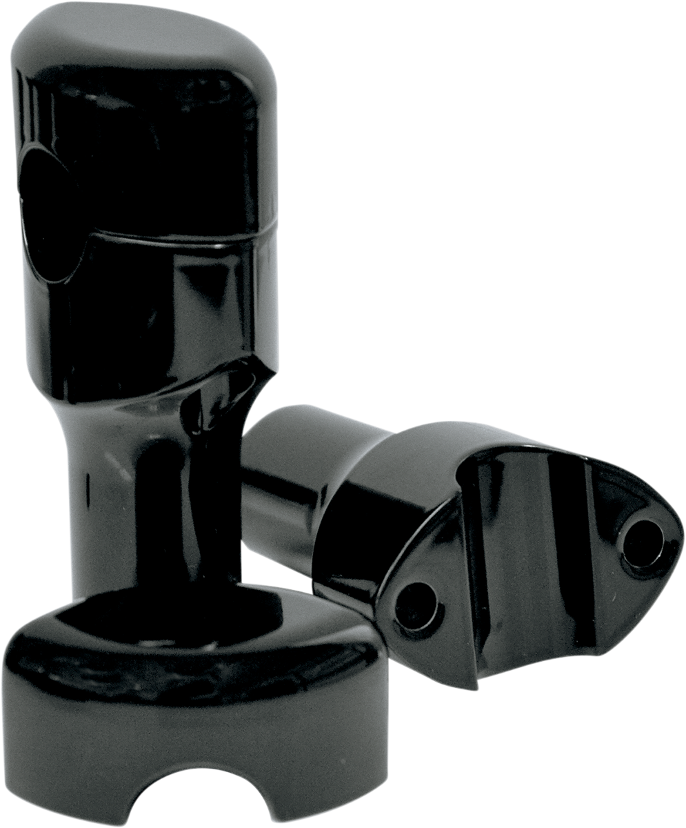 LA Choppers Hefty Smooth Handlebar Risers for 1-1/4" Handlebars
