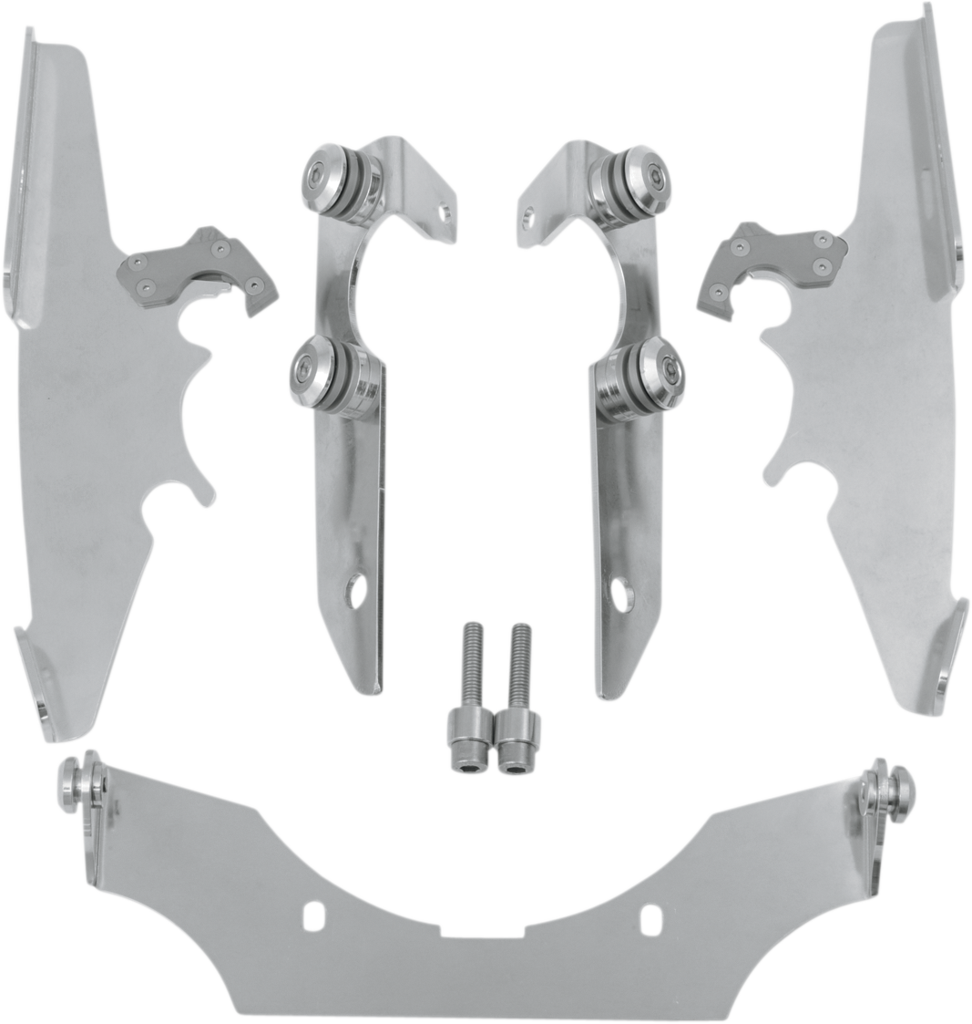 Memphis Shades Windshield Trigger-Lock Complete Mount Kit