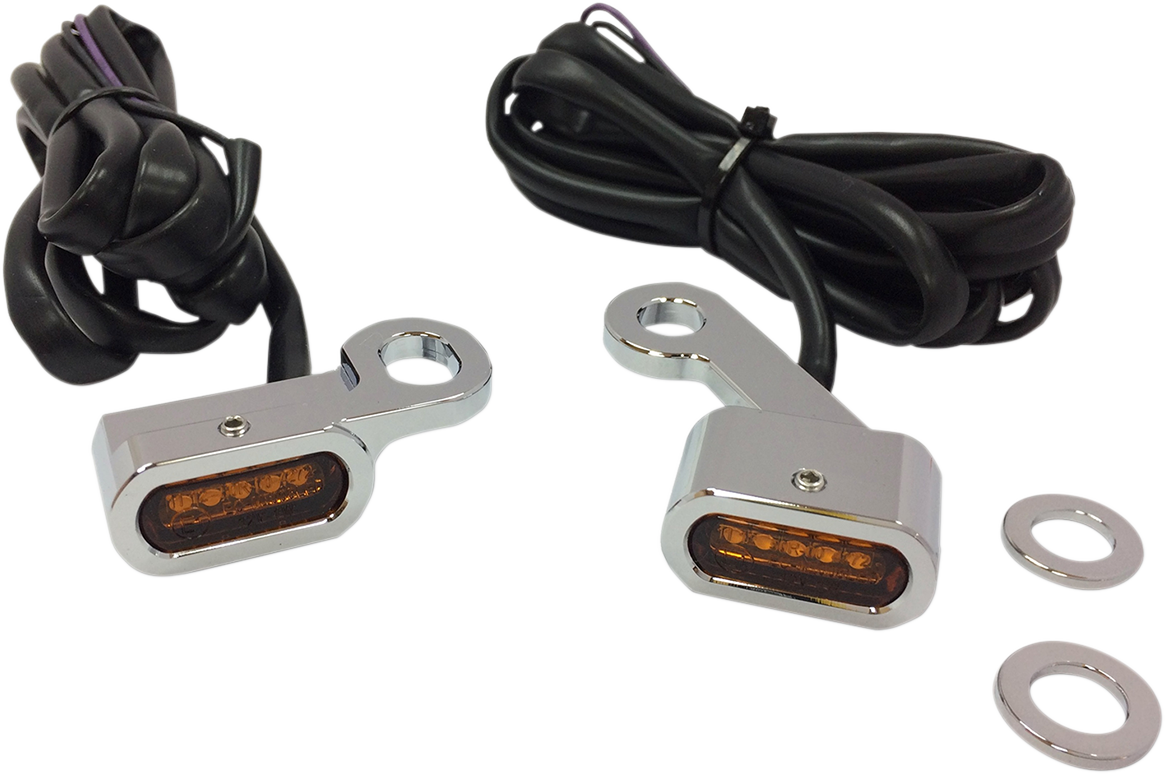 Drag Specialties LED Handlebar Marker Lights