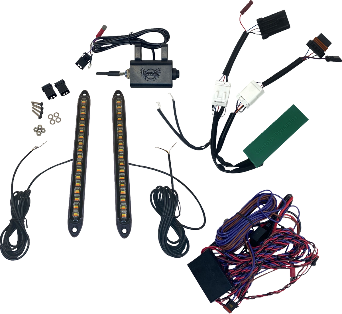 Custom Dynamics Front and Rear Turn Signal Kit