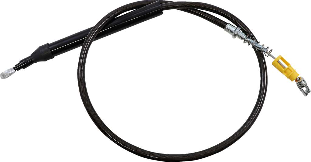 LA Choppers Midnight Braided Clutch Cable