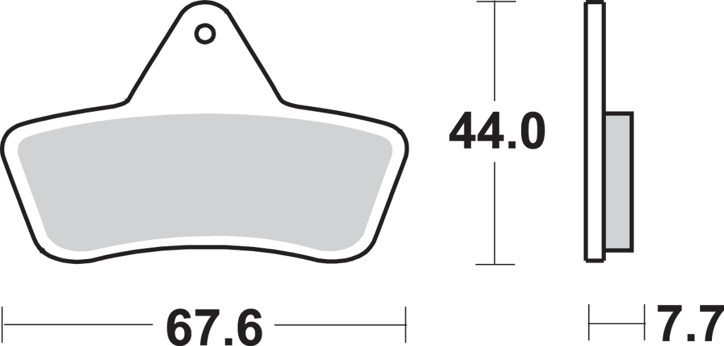 Sbs ATS All-Terrain Sintered Brake Pads