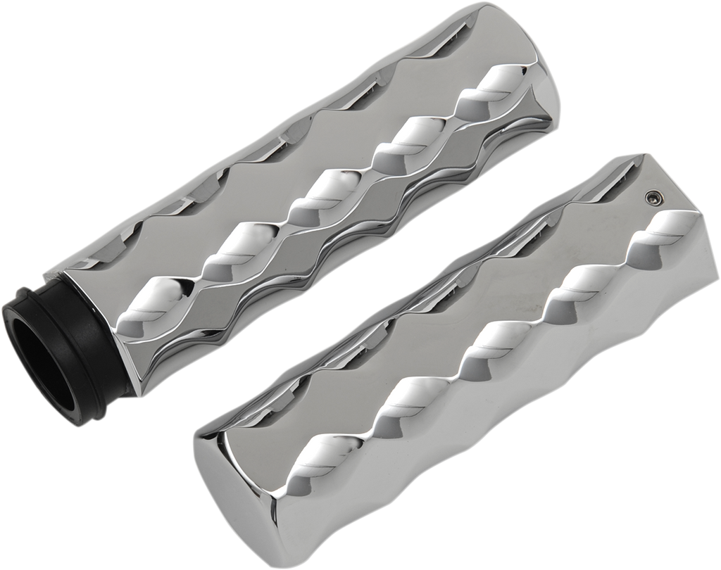 LA Choppers Billet Hex Grips
