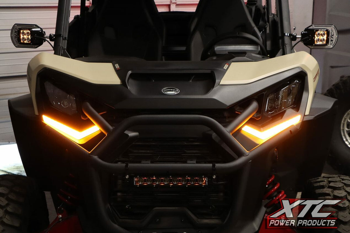 Xtc Power Products ATS Turn Signal Kit W/Billet Lever for Can-Am / Lynx