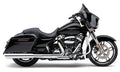 Cobra 909-TWINS 4" Slip-ONS Chrome FLH/FLT 17-25 6108 for Harley-Davidson