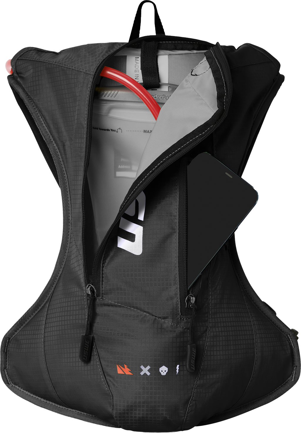 Uswe Outlander Moto 4L Hydo Pack Black 5204077001