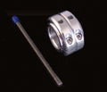 ModQuad Axle Locking Nut - Double (Silver) AX1-3 for Yamaha YFM660R Raptor 2001-2005