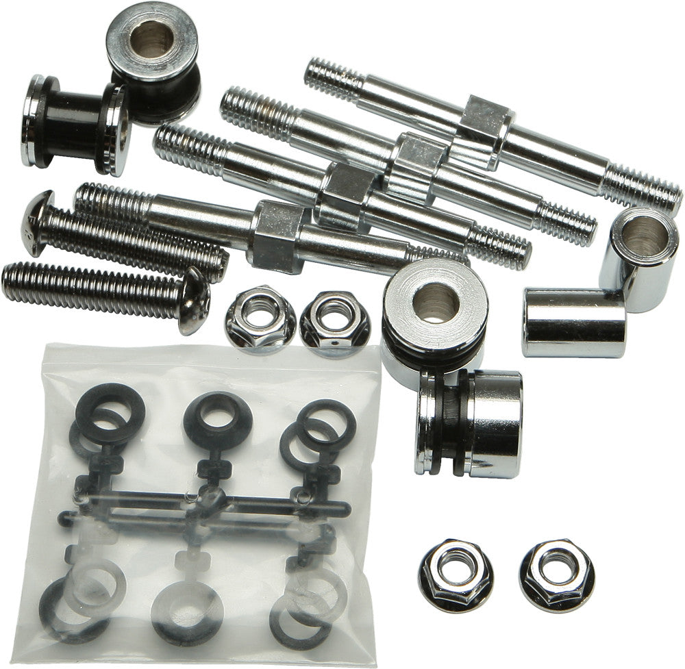 Harddrive Docking Hardware Kit Chrome FLSTC/SC 05-07 086088 for Harley-Davidson