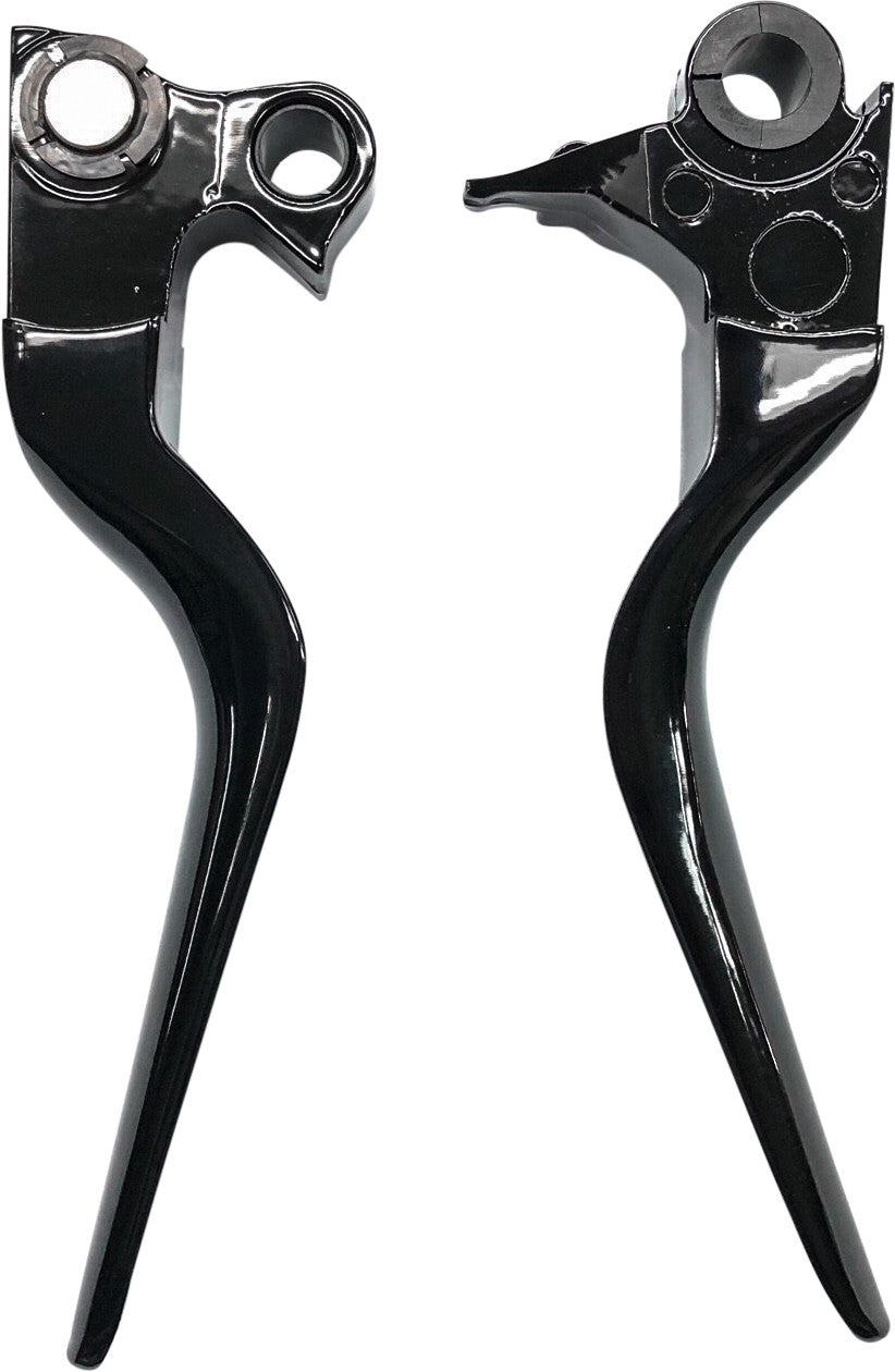 Harddrive Custom Levers for Harley-Davidson FLD Dyna Switchback / Harley-Davidson FLHR Road King & More