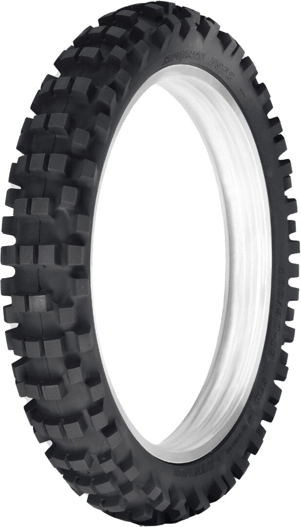 Dunlop D952 Front Rear Tire Set 80/100-21 + 100/90-19 Motorcycle Tires
