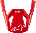 Alpinestars S-M3 Radium Visor ECE06/DOT Red MOT/Red FL/WHT GL 8980526-3216-TU