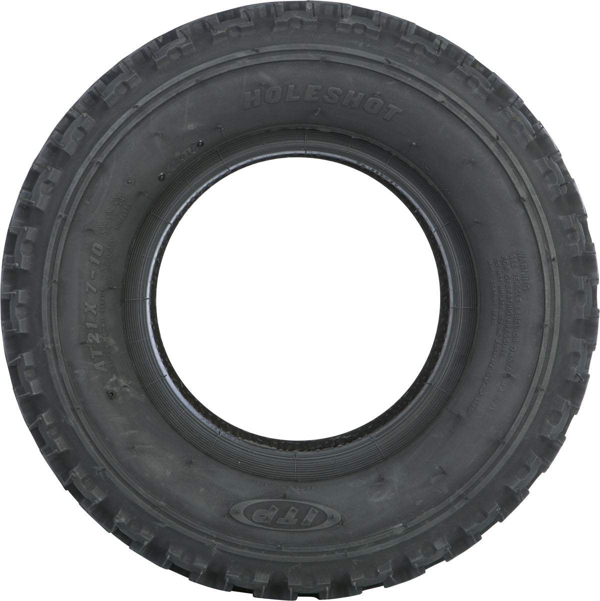 Set of 4 Itp Holeshot 21x7-10 ATV UTV Tires