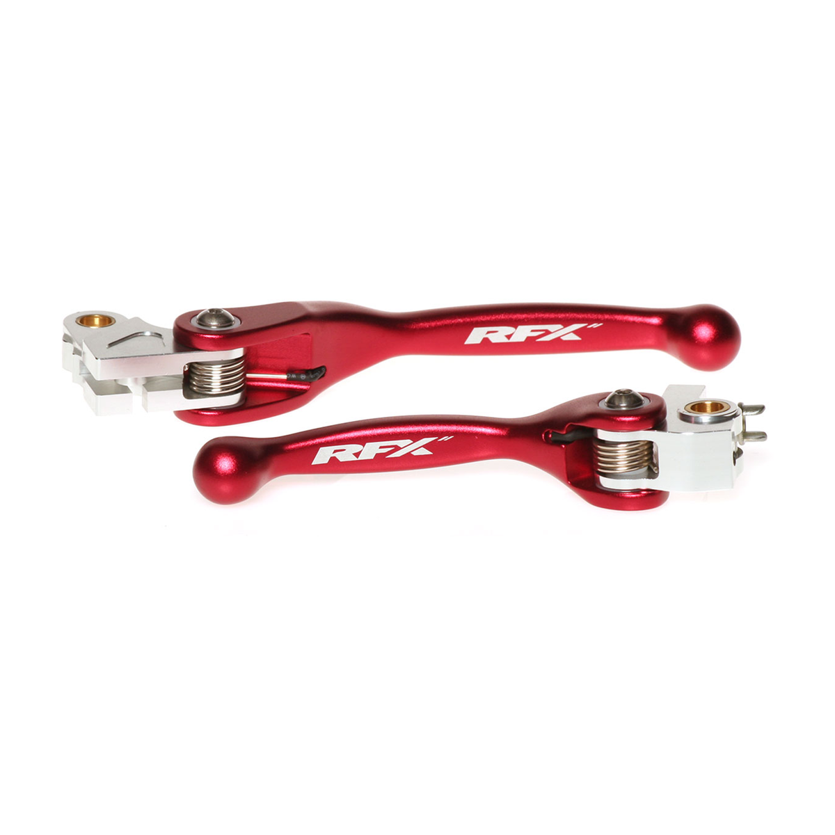 RFX Forged Aluminum Flex Levers Flexible Lever Set Red Husqvarna/Gas FXFL 71000 55RD for GasGas EC 250 / EC 250F & More