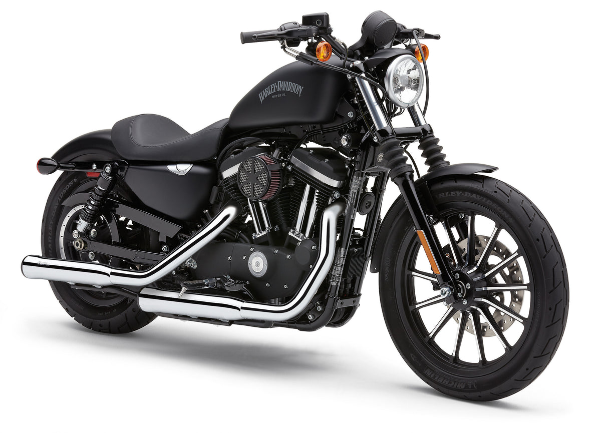 Cobra 3" RPT Slip-ONS Chrome Sportster 04-13 6080 for Harley-Davidson