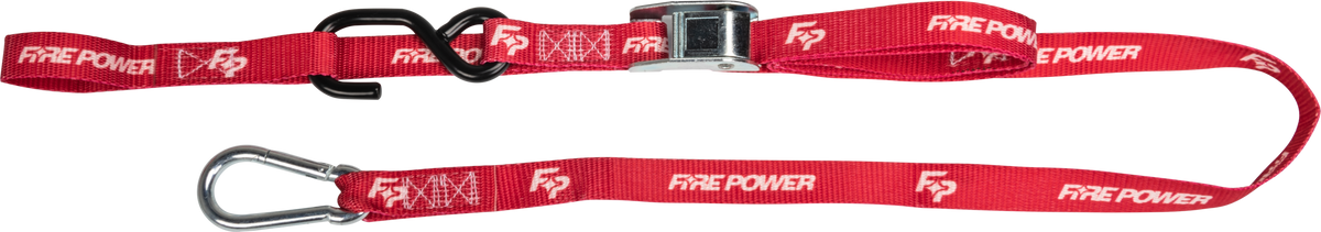 Fire Power 1 in. Soft-Tye Tie-Downs 2-Pack