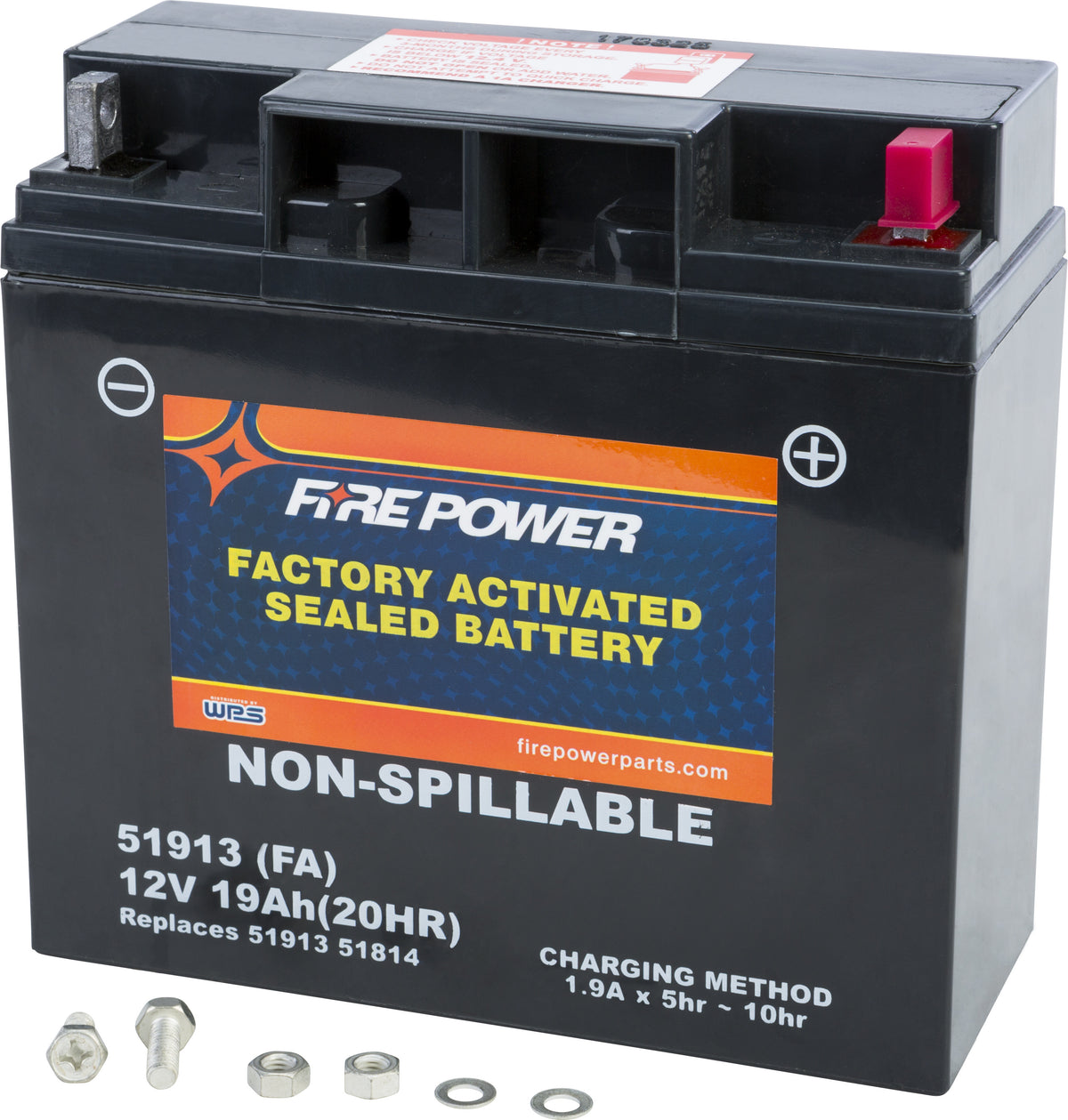 Fire Power Battery 51913 Sealed Factory Activated 51913(FA) for BMW K1100LT / K1100RS & More