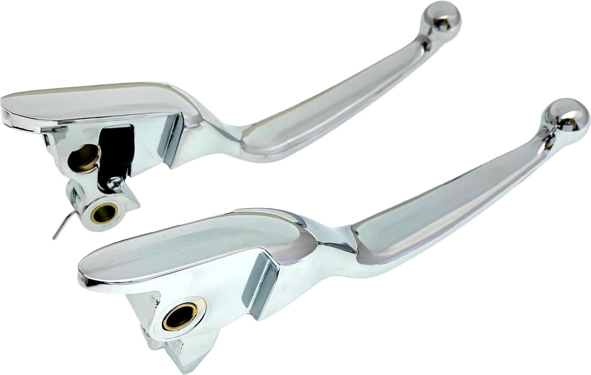 Harddrive Custom Levers for Harley-Davidson FLH Electra Glide / Harley-Davidson FLHC Softail Heritage Classic & More