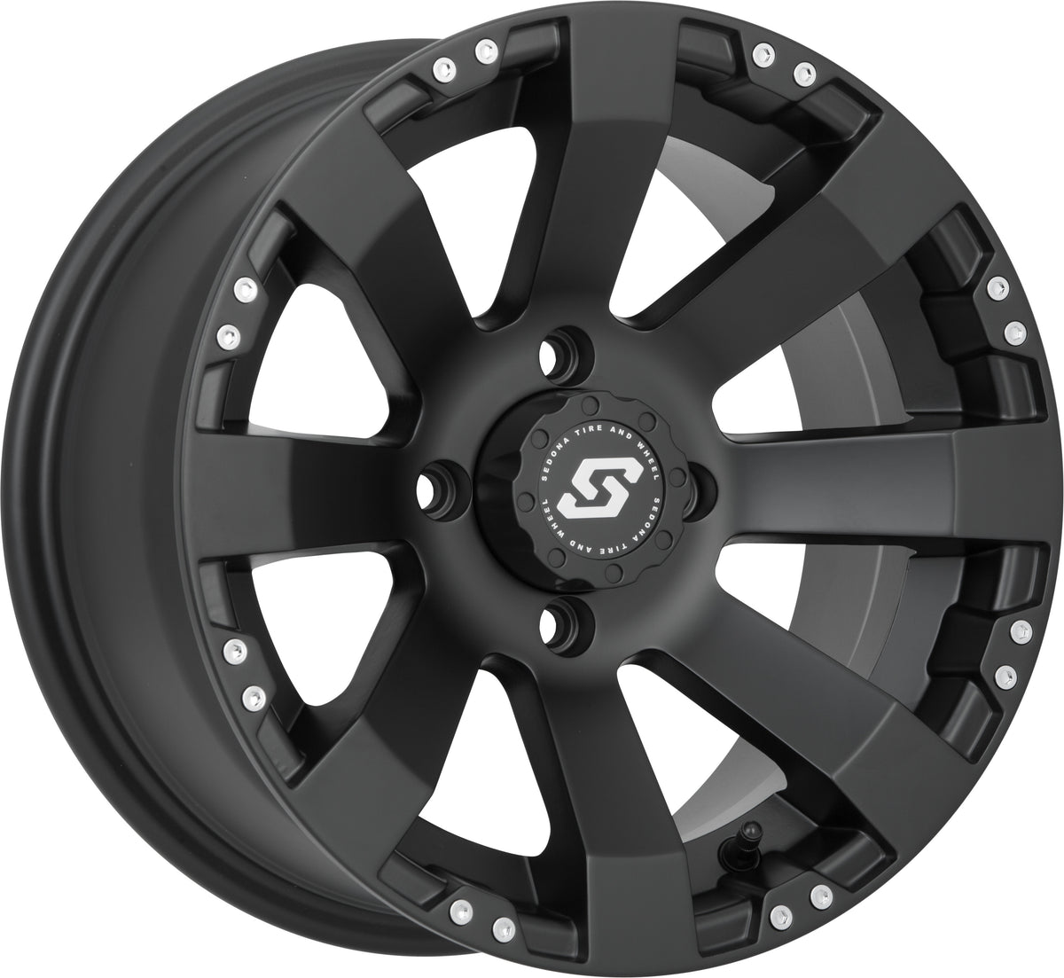 Sedona Spyder Wheel 14X7 4/137 5+2 (+10MM) Black A7547037-T-52S