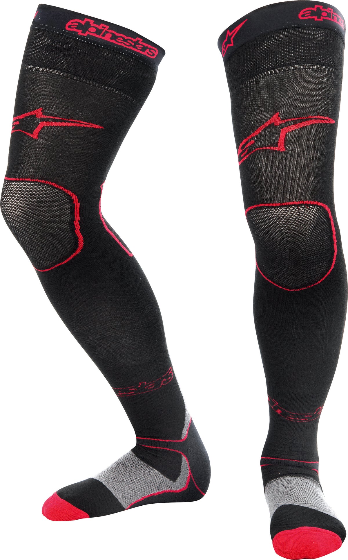 Alpinestars Long MX Socks Red LG-2X 4705015-13-L/2X