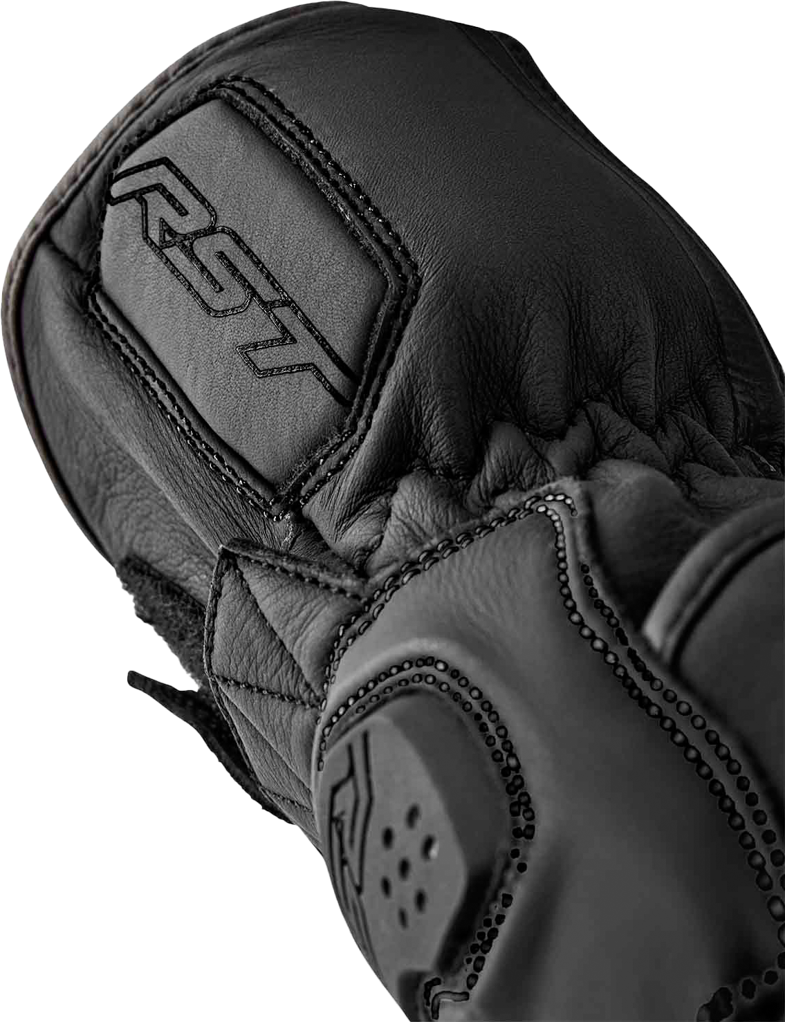 RST Womens S1 Glove Black Leather SM 103653BLK-06