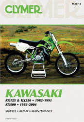 Clymer Repair Manual KX125 250 500 CM4473 for Kawasaki KX125 / KX250 / KX500