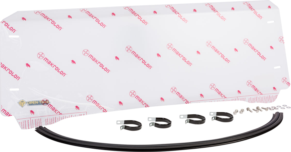 Open Trail Half Windshield V000029-12200T for Polaris RZR 570 Trail / RZR 800 & More