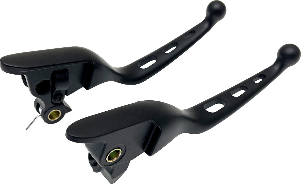 Harddrive Custom Levers for Harley-Davidson FLH Electra Glide / Harley-Davidson FLHC Softail Heritage Classic & More