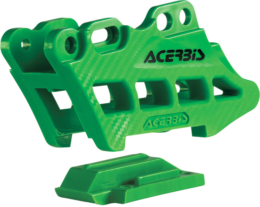 Acerbis Chain Guide Block 2.0 Green 2410970006 for Kawasaki KX250 / KX250F & More