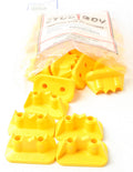 Stud Boy Super-Lite Pro Series Double Backers .75" 24/PK Yellow 2512-P1-YEL